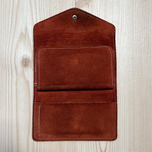 Vintage Suede Wallet - Picture 5 of 9